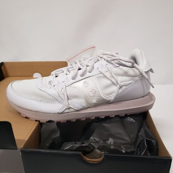 Saucony Jazz DST Sneakers in WHITE/SHADOW Unisex - Size M9 / W10.5 - Picture 5 of 9